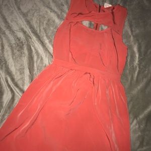 Peach Spring Dress